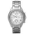 Fossil Women's 'Decker' Glitz Chronograph Stainless Steel Watch