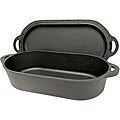 Bayou Classic Cast Iron 6-quart Fryer with Griddle Lid