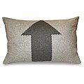 Arrow Applique Stitched Decorative Pillow