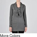Annalee & Hope Women's Long Sleeve Cowl Top