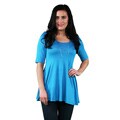 24/7 Comfort Apparel Women's 3/4-sleeve Tunic
