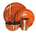 American Atelier Stix Paprika 16-piece Dinnerware Set