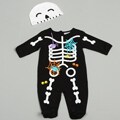 Babyworks Newborn Boy's Skeleton Coverall Set