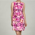 Eliza J Women's Printed Paperbag Waist Dress