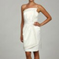 Eliza J Women's Strapless Faux Wrap Dress