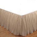 Linen Cotton Voile 15-inch King-size Bedskirt