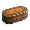Handcrafted Cedar Wood 'Reminisce' Jewelry Box (Peru)
