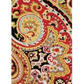 Hand-hooked Charlotte Red/Black Rug (7'6 x 9'6)