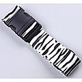 Belle Hop Zebra Fashion Luggage Belts (Set of 2)