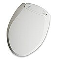 Breeza Warm Elongated White Heated Deodorizing Toilet Seats (Pack of 4)