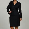 Calvin Klein Women's Navy 2-piece Skirt Suit