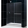 DreamLine Tub To Shower Kit Infinity Plus Shower Door and Amazon Base