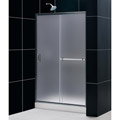 DreamLine Tub To Shower Kit Infinity Plus Shower Door and Trio Shower Base