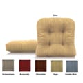 Elegance Chenille Non-slip Chair Pads (Set of 2)