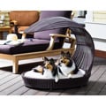 Refined Canine Outdoor Dog Chaise Lounger