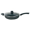 Elo Bratprofi Glass Lid 11-inch Stainless Steel Nonstick Saute Pan