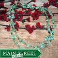 Susen Foster Silverplated Caribbean Vacation Gemstone Necklace