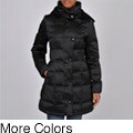 DKNY Women's Down-filled A-line Hooded Coat
