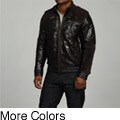 Sean John Men's Vintage Lambskin Leather Jacket FINAL SALE