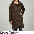 Nine West Women's Toggle-front High Collar Down-filled Coat FINAL SALE