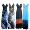 Rayon Tie-dye Long Maxi Dress (Nepal)