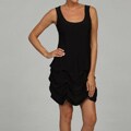 Tiana B Women's Jersey Dress w/Pick Up Bottom