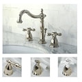 Polished Nickel Widespread Bathroom Faucet