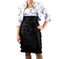 R & M Richards Lace Shutter Jacket Dress