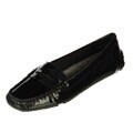 Anne Klein Women's 'Grefty' Black Patent Driving Loafers