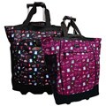 Olympia 'Nurse' 20-inch Rolling Shopper Tote