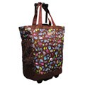 Olympia 20-inch Bird Rolling Shopper Tote