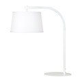 Sweep 28-inch Gloss White Table Lamp