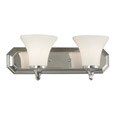 Ewing 2-light Polished Nickel Vanity
