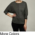 Larsen Gray Women's Stripe Dolman Sweater FINAL SALE