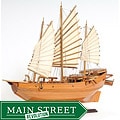 Old Modern Handicrafts Chinese Junk Model