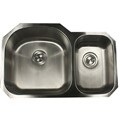 Stainless Steel Undermount Double Bowl Kitchen Sink