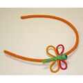 Cotton Yarn Orange Butterfly Headband (Colombia)
