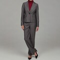 Nine West Navy/ White 2-piece Pant Suit
