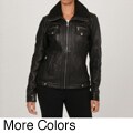 MICHAEL Michael Kors Women's Zip Front Sherpa Collar Coat