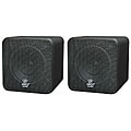 Pyle 4-inch 200 Watt Mini Cube Bookshelf Speakers (Refurbished)