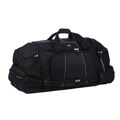 High Sierra Black Elevate 34-inch Rolling Drop Bottom Duffel Bag
