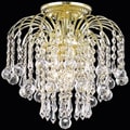 Crystal 3-light Gold Chandelier