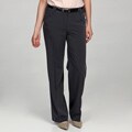 Sharagano Women's Storm Grey Double Belt-loop Pants
