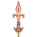 Good Directions Fleur de Lis Finials (Pack of 4)
