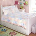 Purple Rose Full/ Queen-size Quilt Set