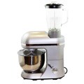 Dr. tech SM1086B Silver 5-liter 2-in-1 Stand Mixer and Blender