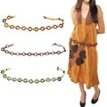Coconut Shell and Glass Bead Belt (Indonesia)