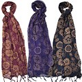 Sunflower Print Scarf (Indonesia)
