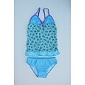Azul Swimwear Girl's Light Blue Tankini Swimsuit