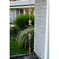 Good Directions Polished Copper Fish Rain Chains (Set of 2)